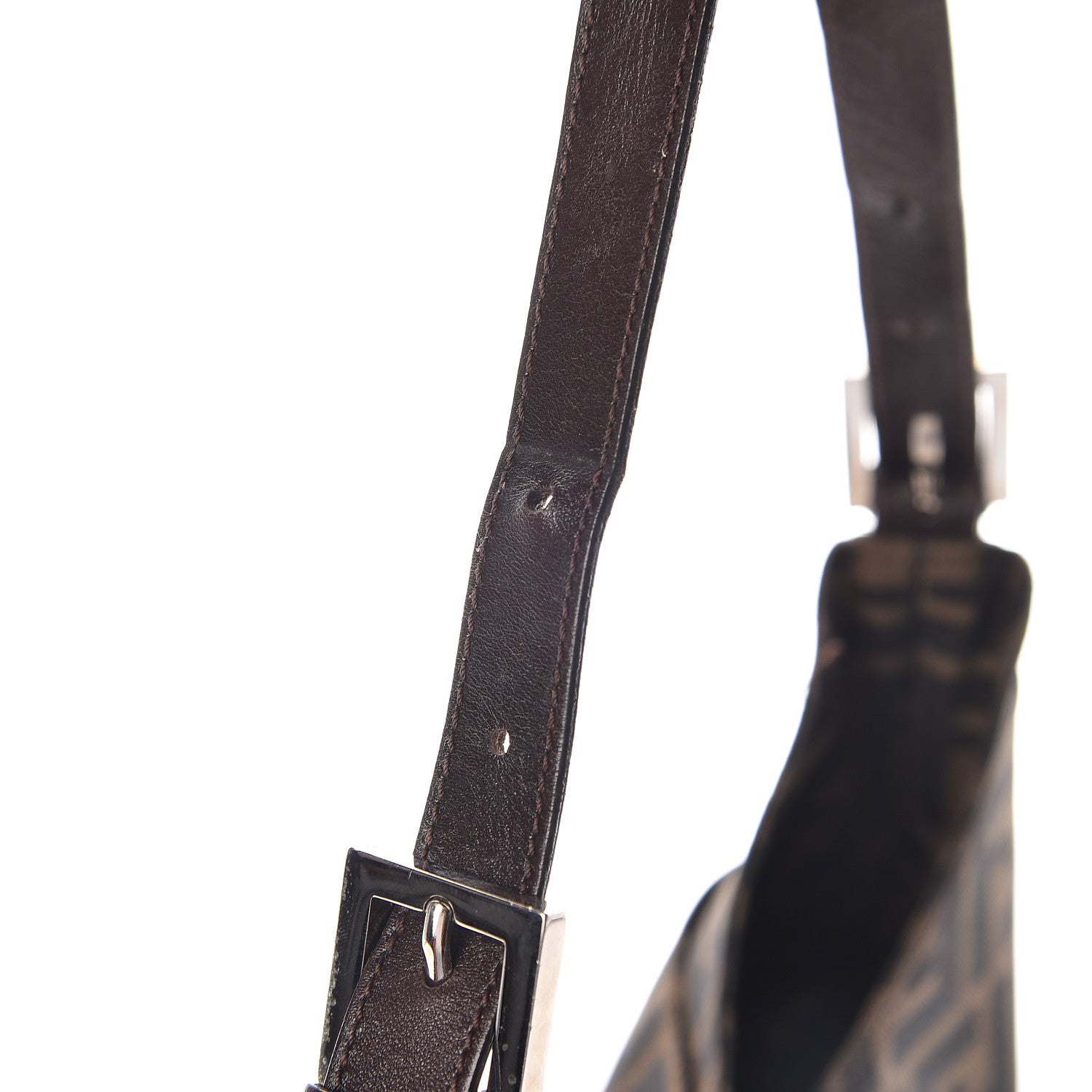 Fendi Zucca Hobo Tobacco 12 of 16