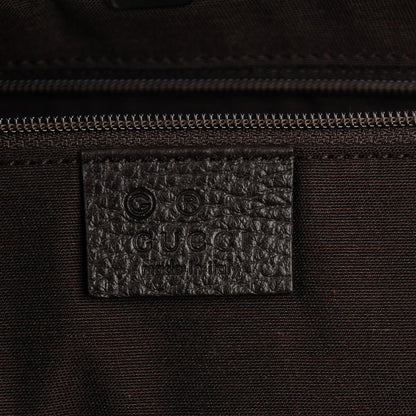 Gucci Crystal Monogram Abbey D Ring Tote Dark Brown 6 of 7