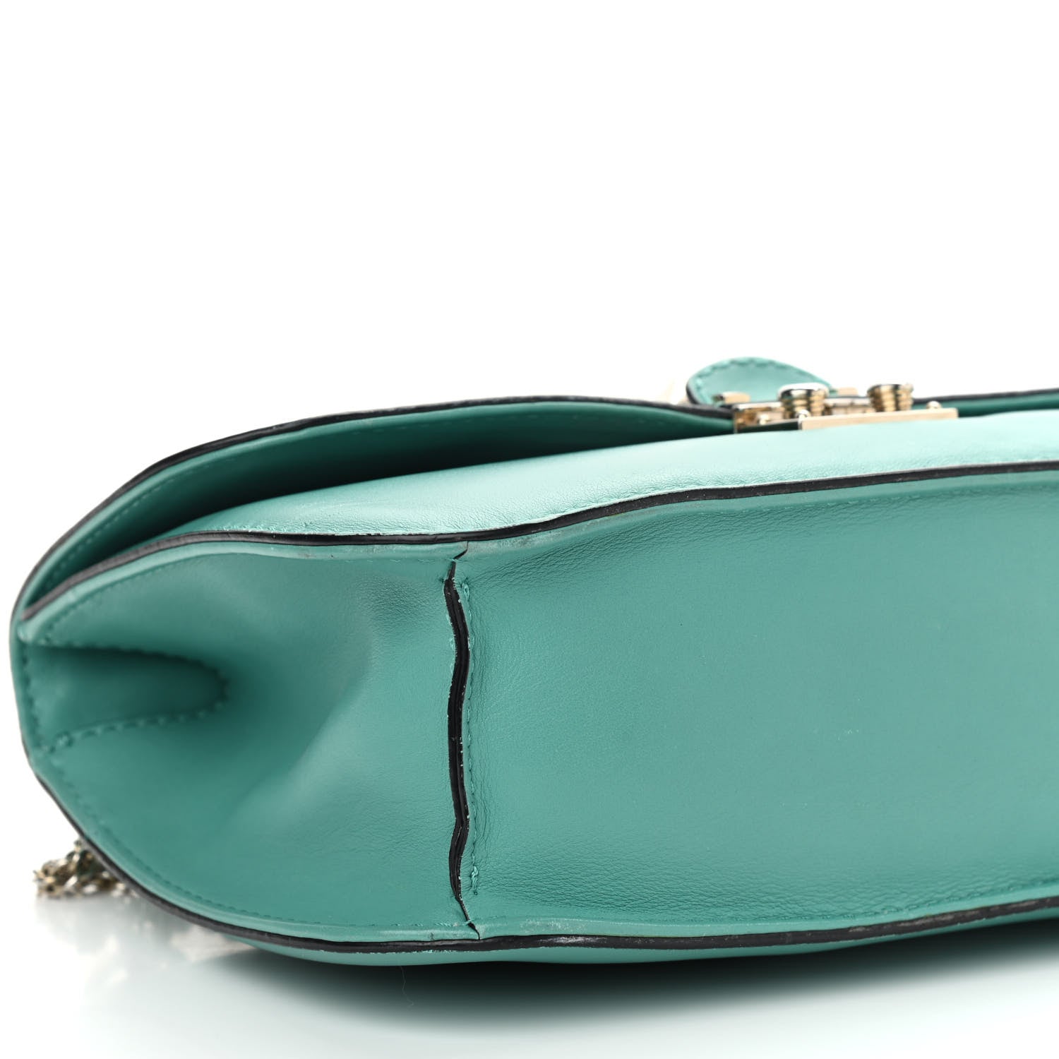 Valentino Garavani Vitello Medium Glam Lock Rockstud Flap Colibri 7 of 13