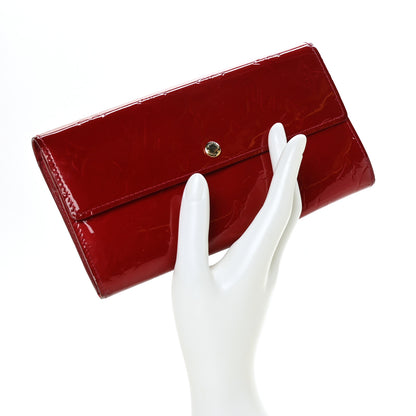 Louis Vuitton Vernis Sarah Wallet Pomme D'Amour 2 of 7