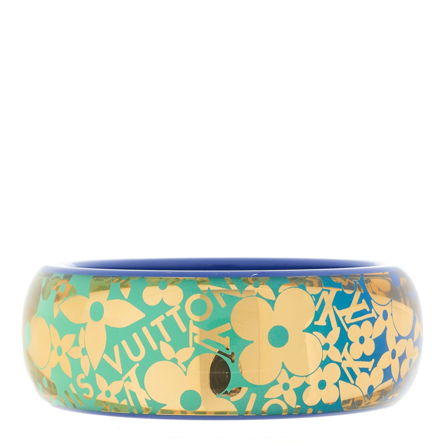 Resin Tropical Cocktail Bracelet TGM Medium Blue