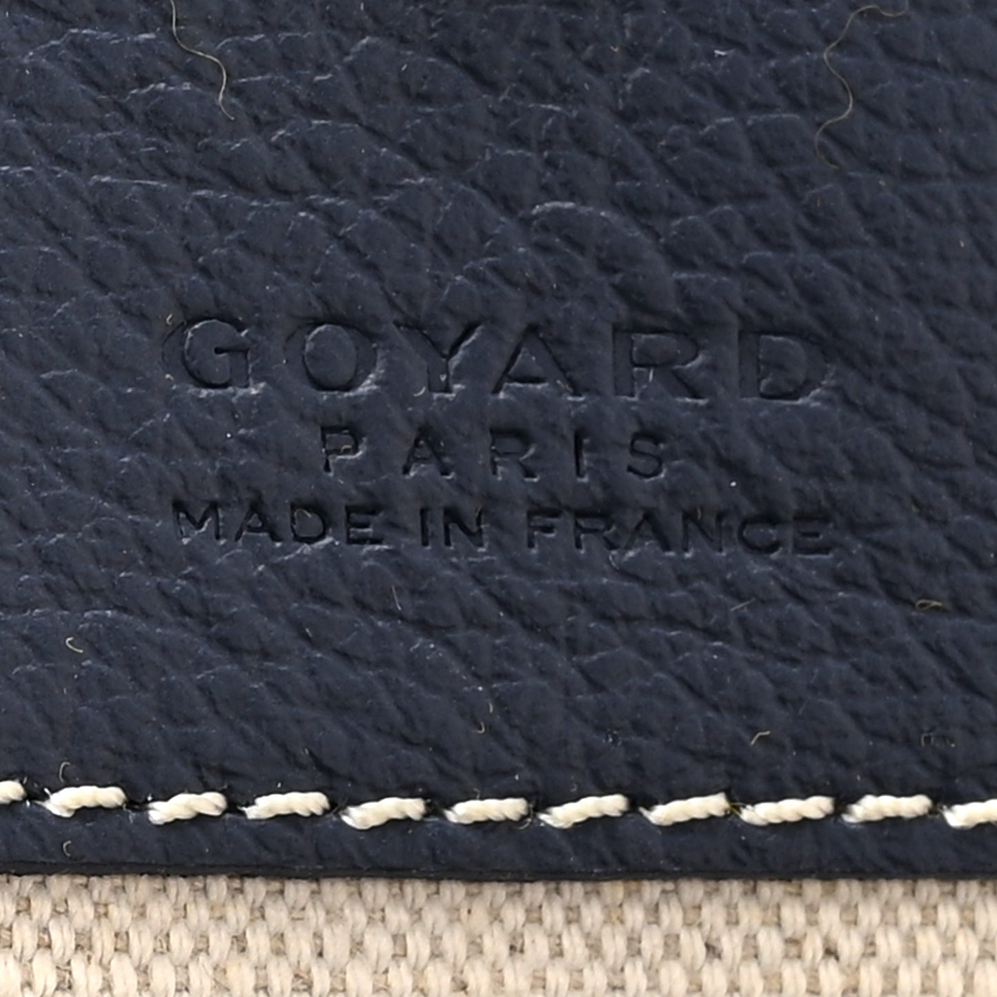 Goyardine Boheme Hobo Navy Blue