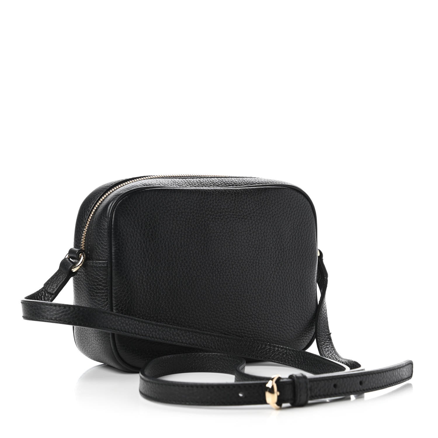 Gucci Pebbled Calfskin Small Soho Disco Bag Black 3 of 10