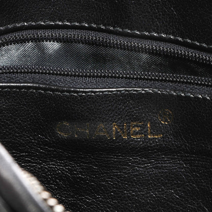 Chanel Patent Quilted Tassel Camera Case Black 5 of 8