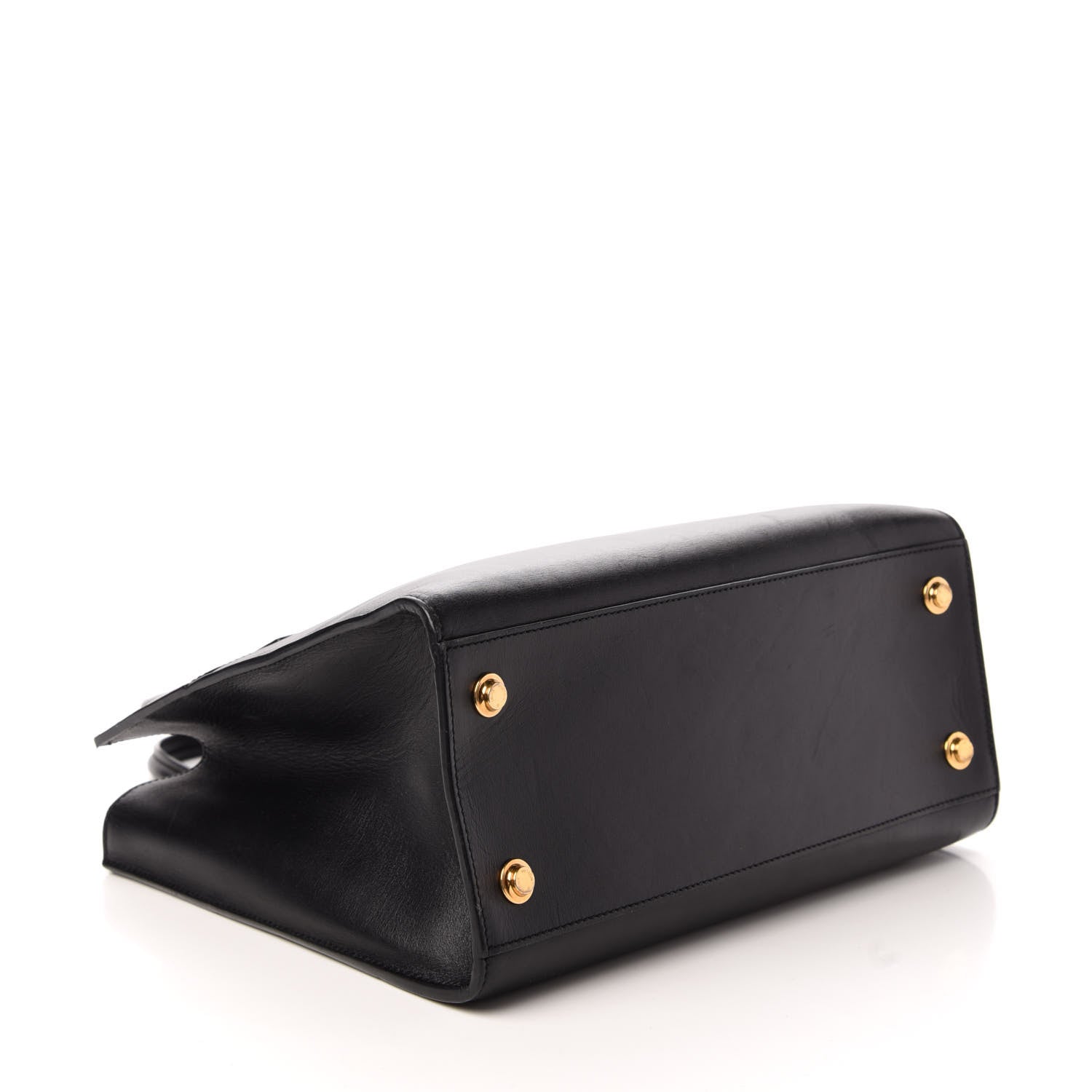 Louis Vuitton Calfskin City Steamer MM Black 4 of 9