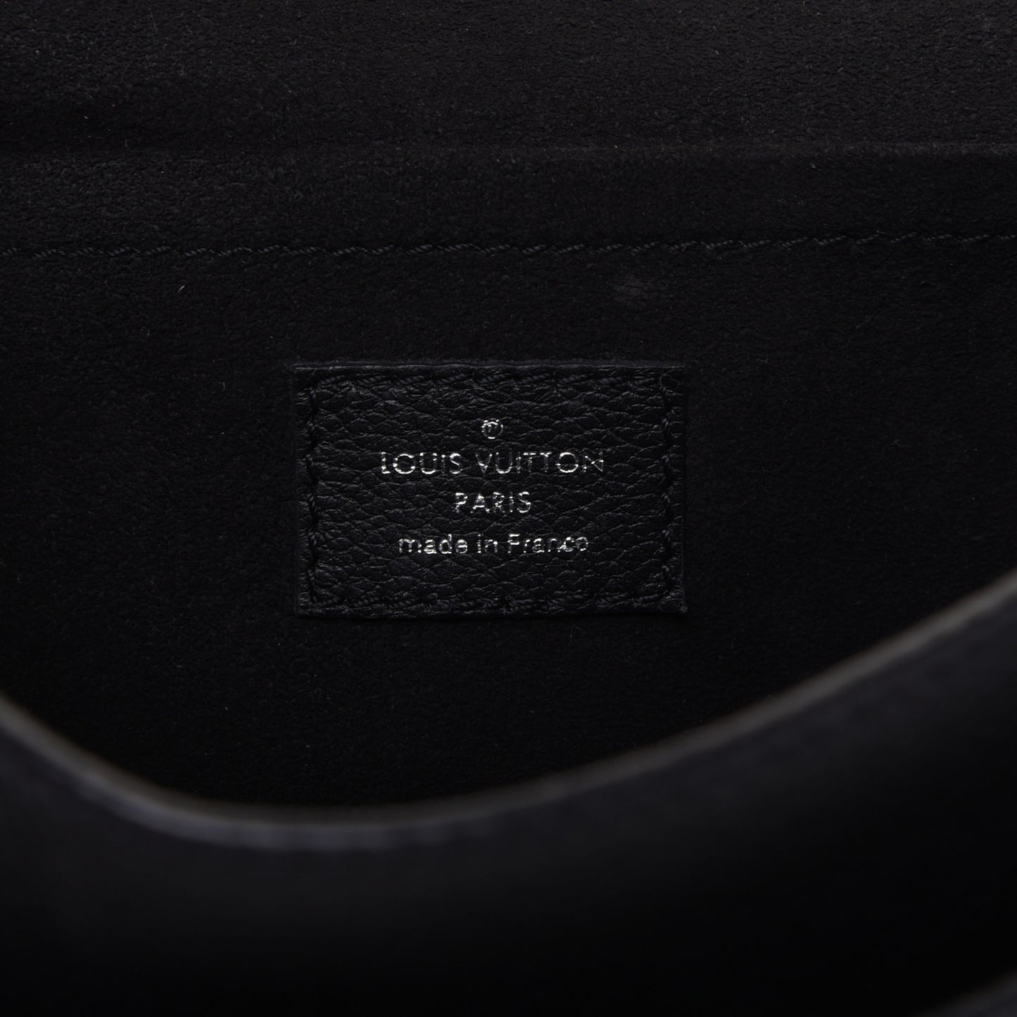 Soft Calfskin My Lockme Chain Bag BB Black