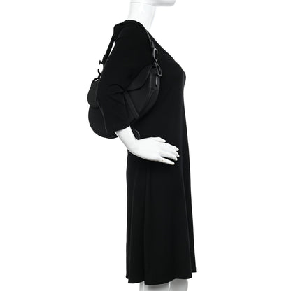 Christian Dior Ultra Matte Calfskin Saddle Bag Black 2 of 10