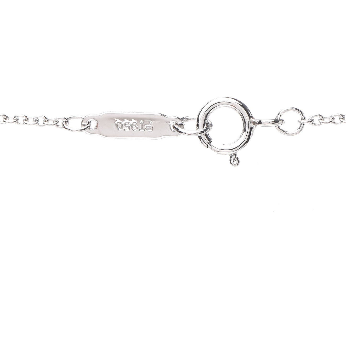 Platinum Diamond Large Cross Pendant Necklace