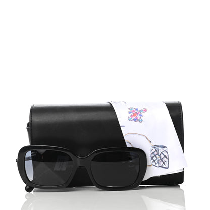 Chanel Pearl Square Polarized Sunglasses 5427-H-A Black 8 of 8