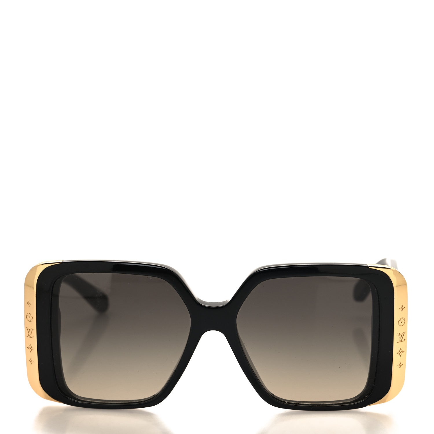 Louis Vuitton Acetate LV Moon Square Sunglasses Z1664W Black 2 of 8
