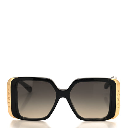 Louis Vuitton Acetate LV Moon Square Sunglasses Z1664W Black 2 of 8