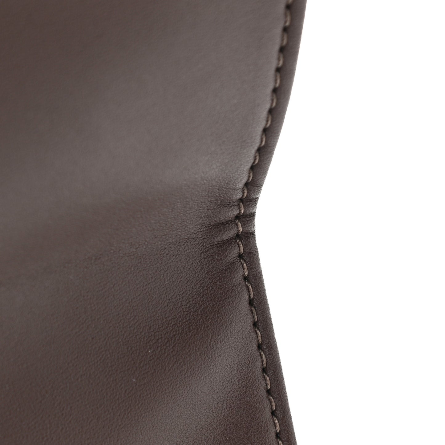 Vegan Leather Medium Shopping Bag Chocolate
