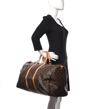 Louis Vuitton Monogram Keepall 55 2 of 13