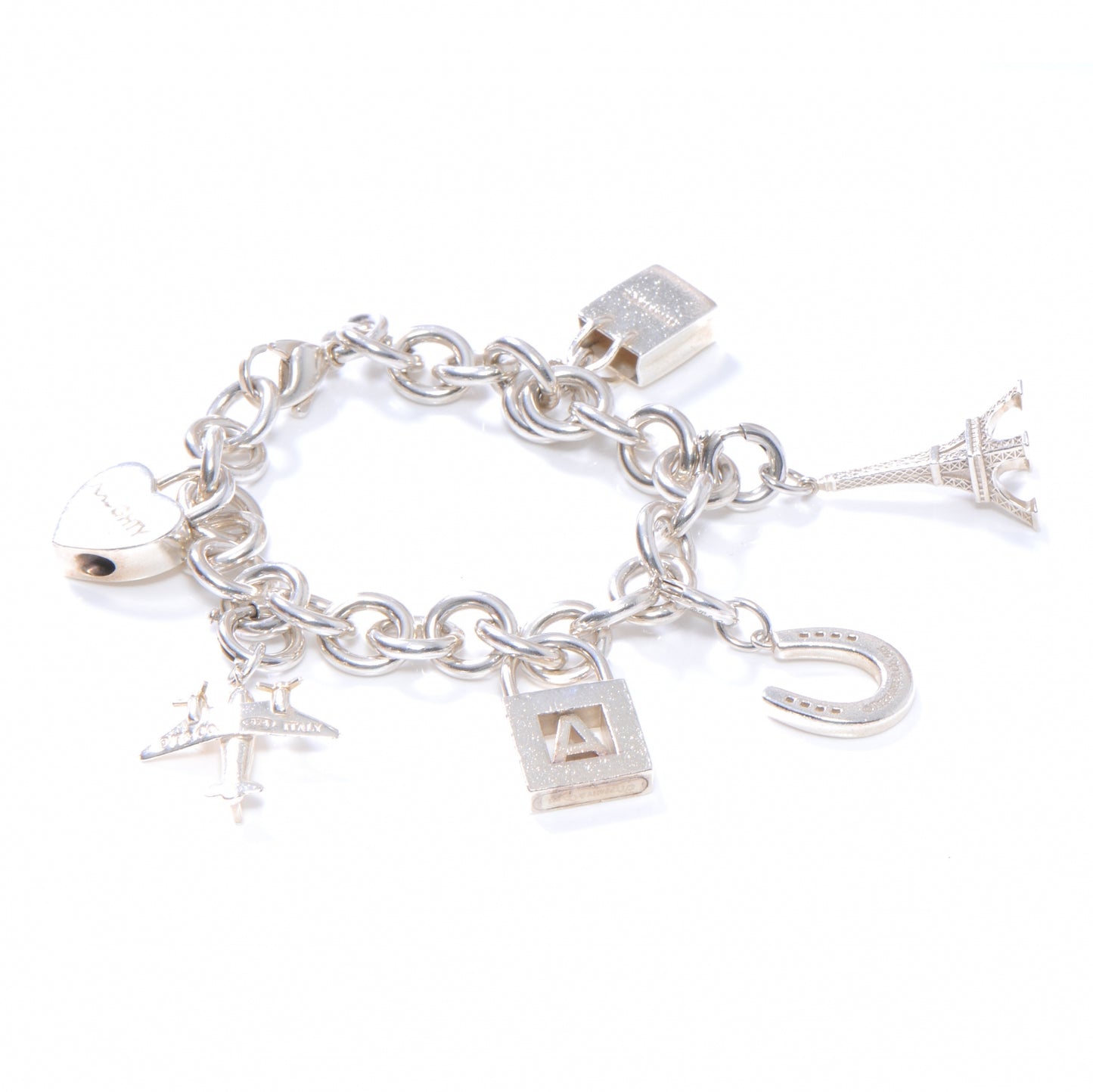 Sterling Silver Charm Bracelet