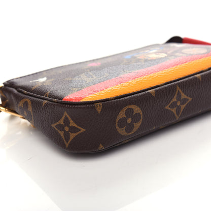 Louis Vuitton Monogram 2015 Christmas Animation Mini Pochette Accessories 8 of 9