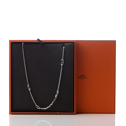 Hermes Sterling Silver Farandole Necklace 120 5 of 5