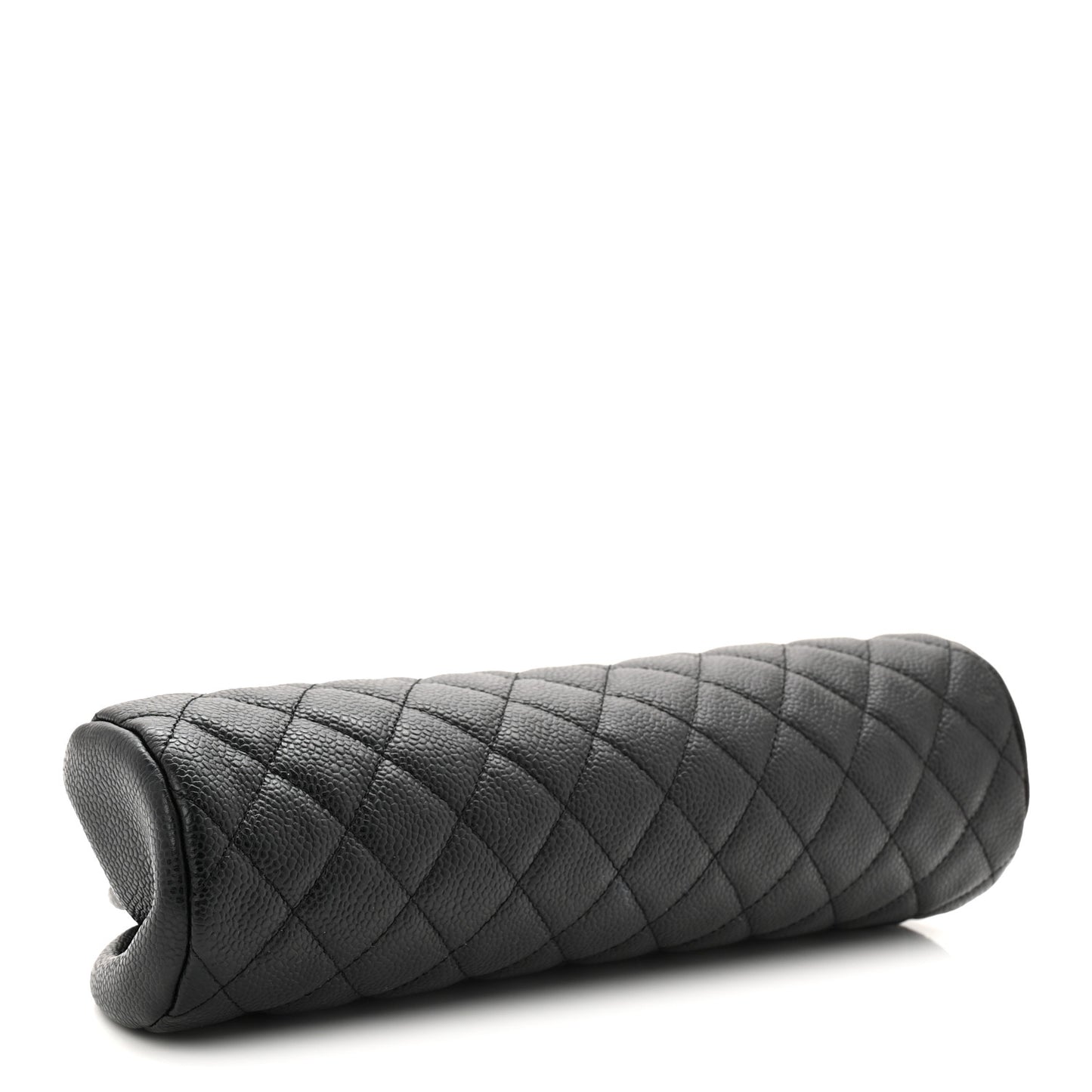 Caviar Quilted Timeless Clutch Black