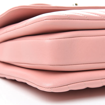Chanel Lambskin Chevron Quilted Small Trendy CC Dual Handle Flap Bag Light Pink 9 of 11