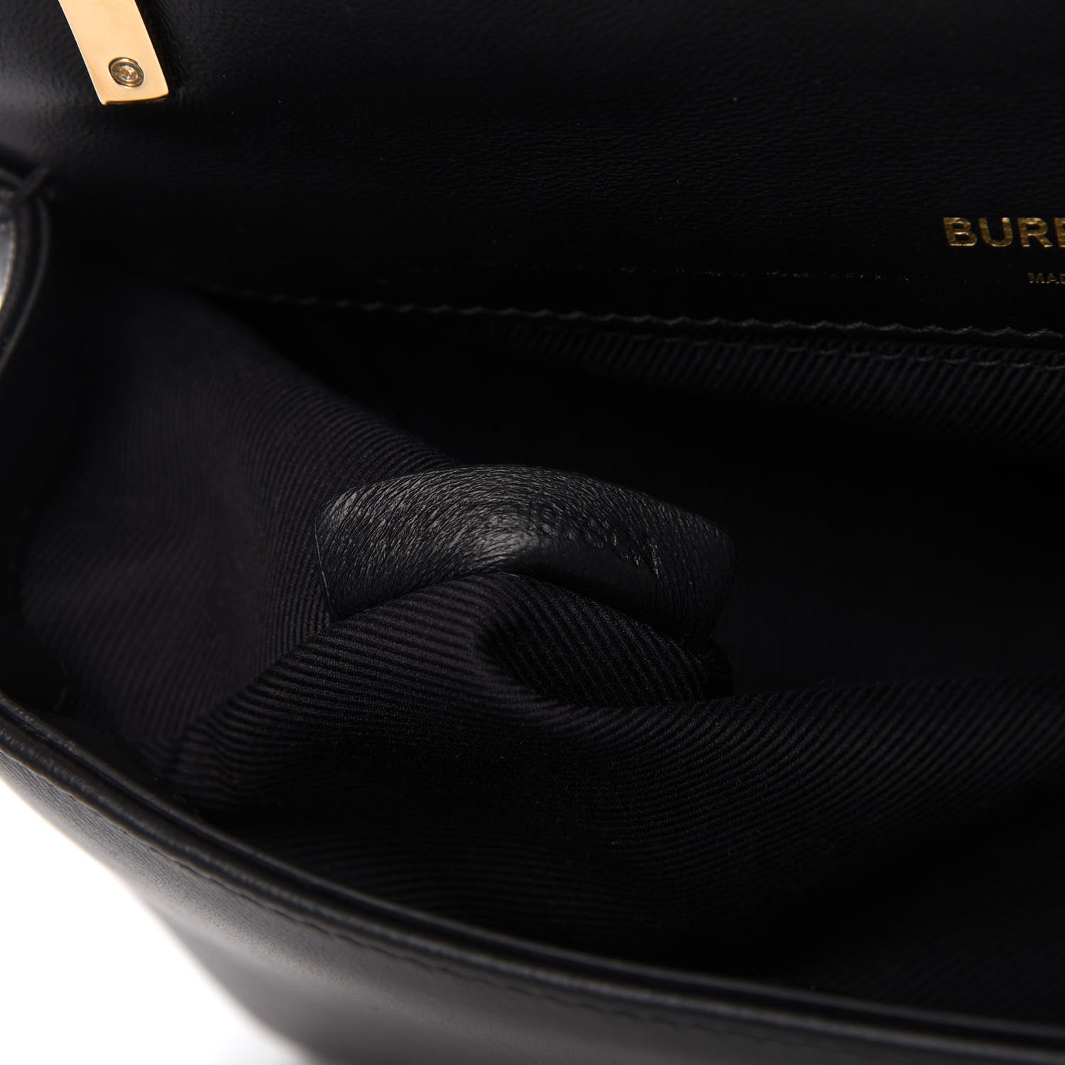 Burberry Lambskin Quilted Lola Bag Black 9 of 11