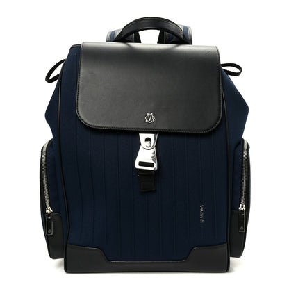 Rimowa Canvas Calfskin Never Still Large Backpack Navy 1 of 8