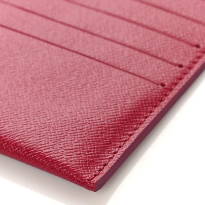 Louis Vuitton Calfskin Felicie Card Holder Insert Fuchsia 8 of 8