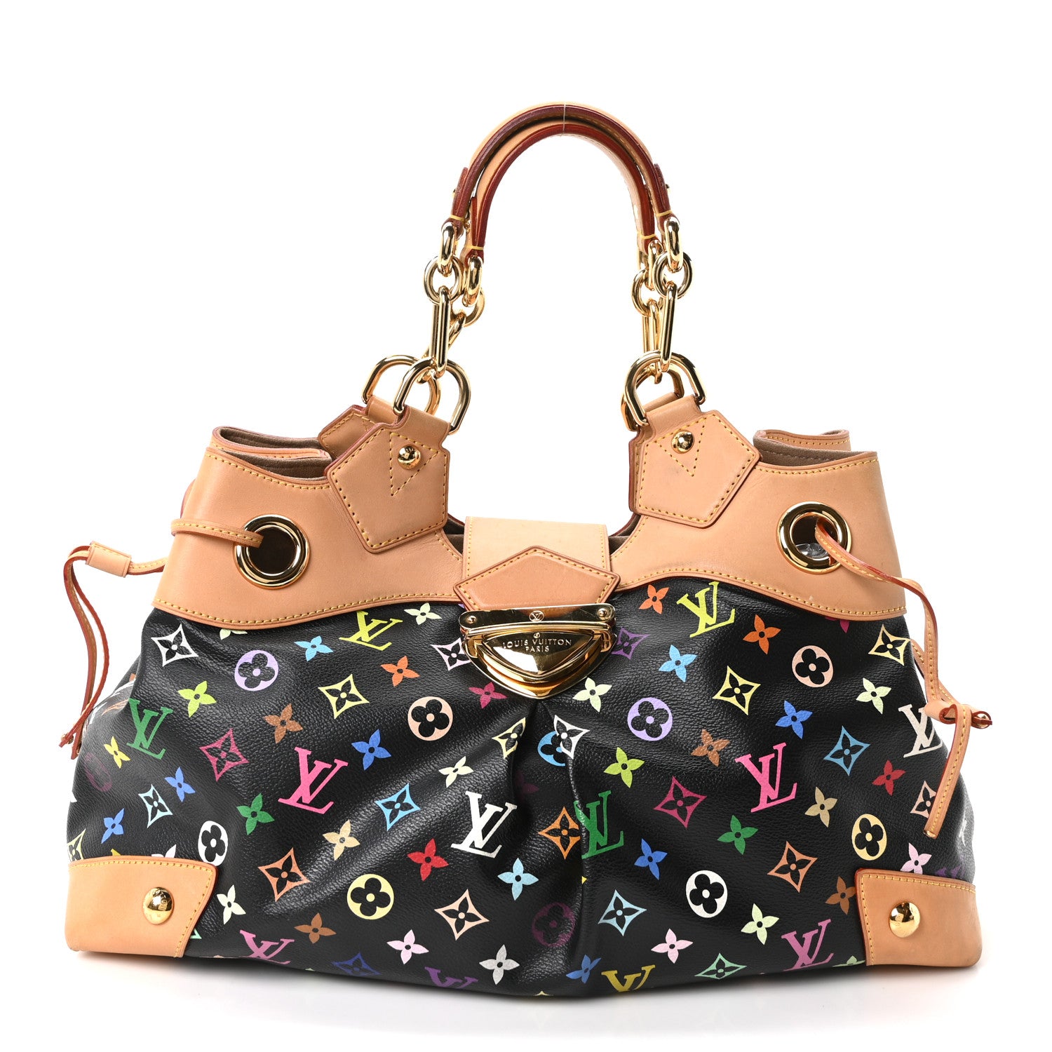 Louis Vuitton Monogram Multicolor Ursula Black 1 of 9