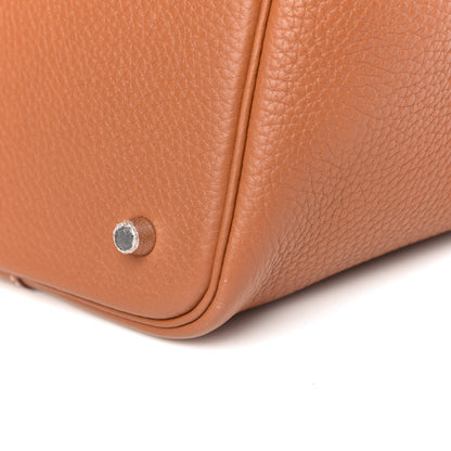 Hermes Taurillon Clemence Picotin Lock 22 MM Gold 11 of 11