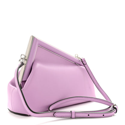 Fendi Shiny Nappa Small Fendi First Violetta 3 of 10