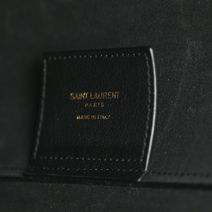 Saint Laurent Calfskin Toy Shopping Tote Black 6 of 12