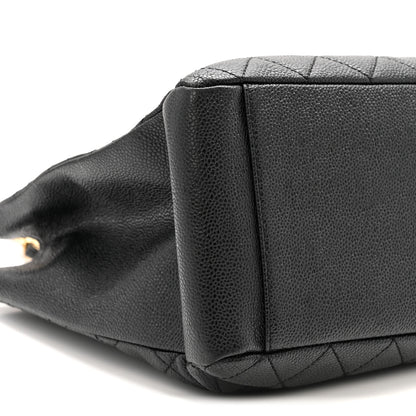 Chanel Caviar Quilted Grand Shopping Tote GST Black 10 of 15