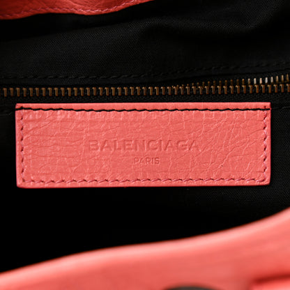 Balenciaga Agneau Classic Hardware Mini Pompon Rose Azalee 6 of 11