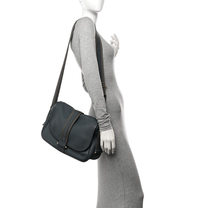 Hermes Taurillon Clemence Bourlingue Bleu Orage Etain 2 of 12