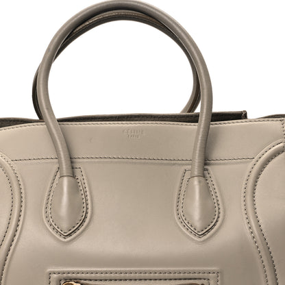 Celine Smooth Calfskin Medium Phantom Luggage Taupe 7 of 13