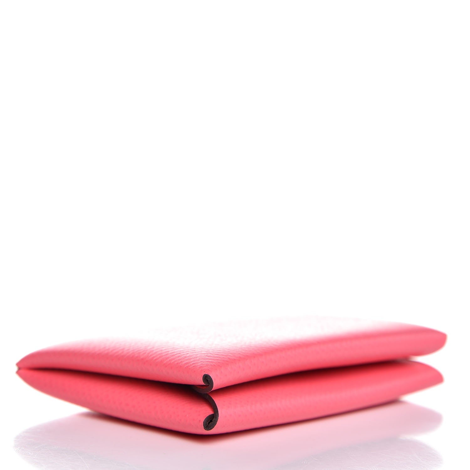Hermes Epsom Calvi Card Case Rose Azalee 4 of 8