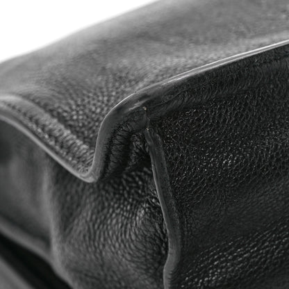 Prada Glace Calf Etiquette Flap Black Astrale 11 of 15