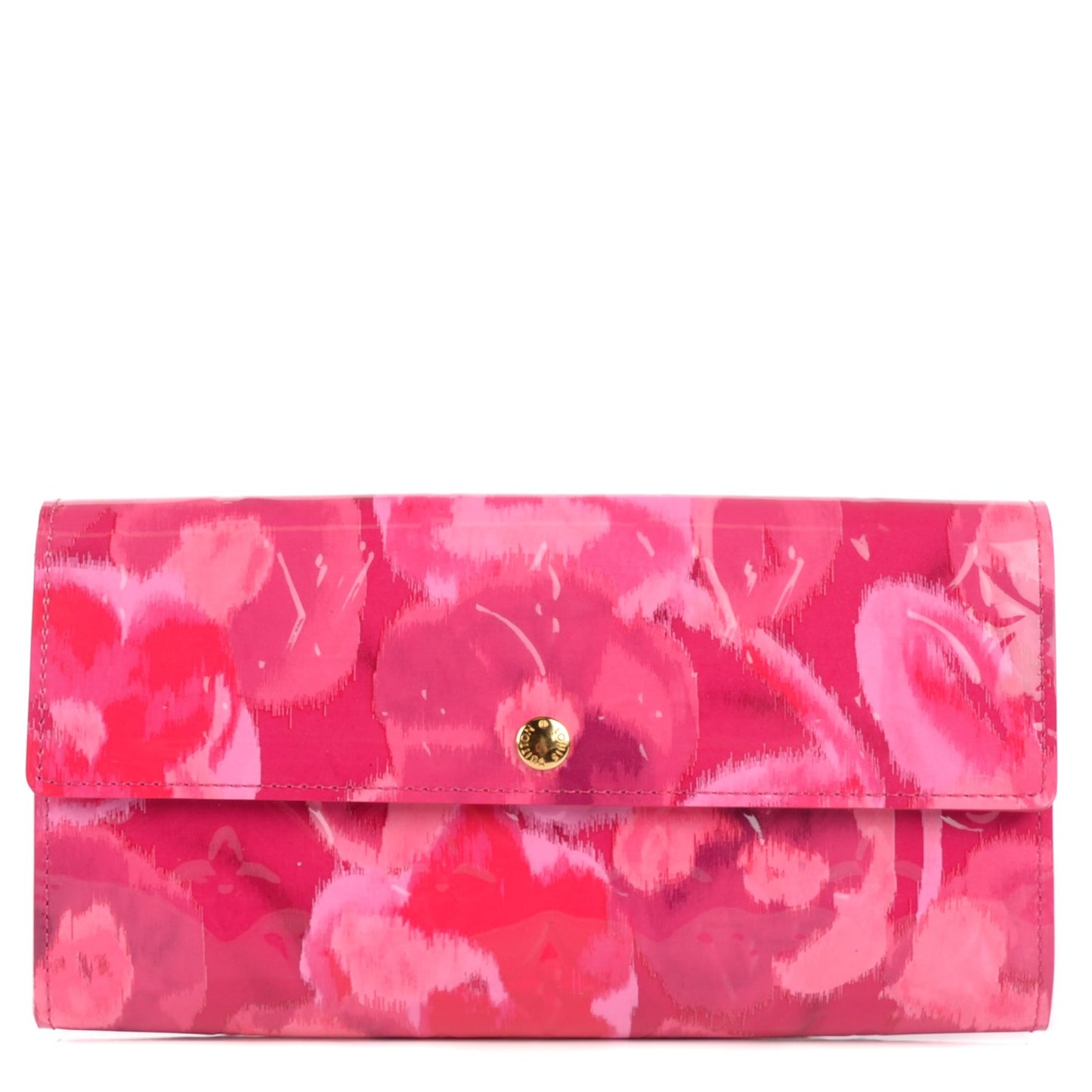 Vernis Ikat Sarah Wallet Rose Indien