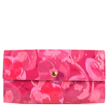 Louis Vuitton Vernis Ikat Sarah Wallet Rose Indien 1 of 8