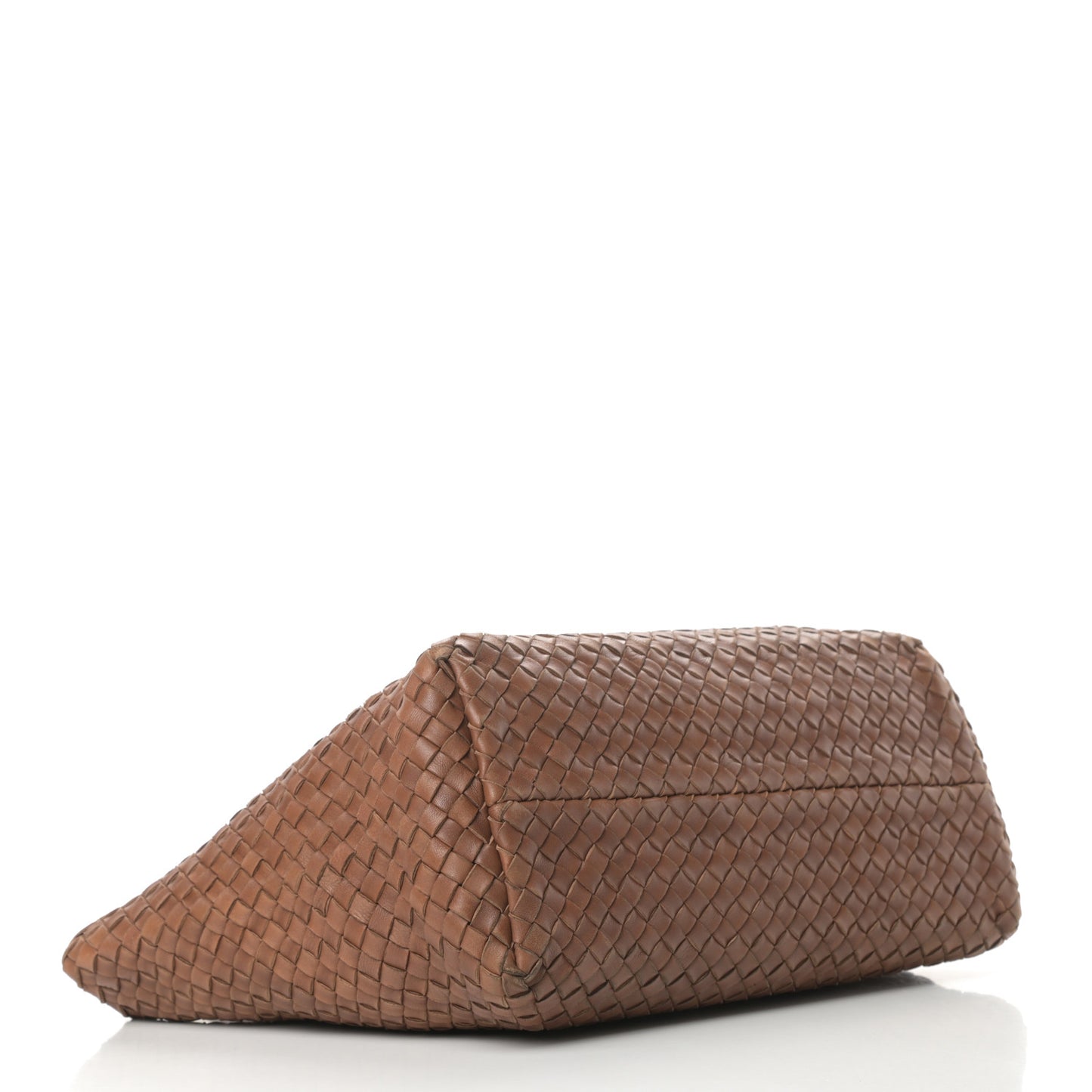Nappa Intrecciato Mini Cabat Noce