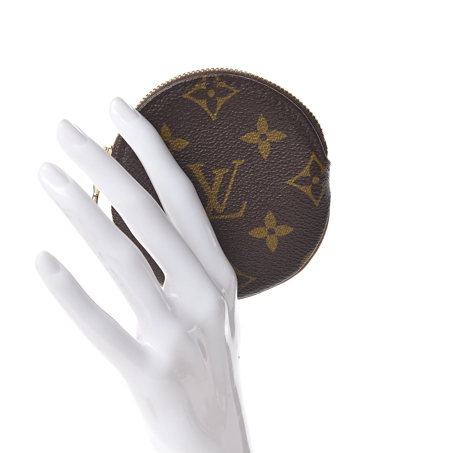 Monogram Round Coin Purse