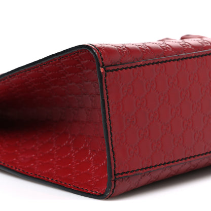 Gucci Microguccissima Medium Emily Chain Shoulder Bag Red 9 of 11
