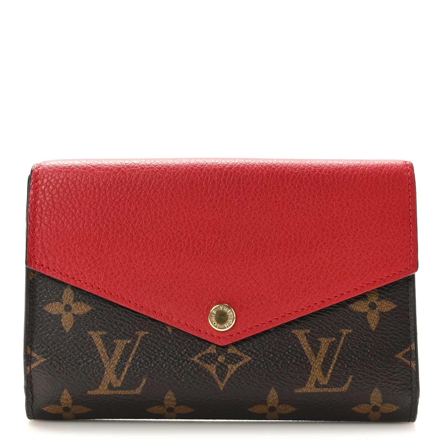 Louis Vuitton Monogram Pallas Compact Wallet Cherry 1 of 7
