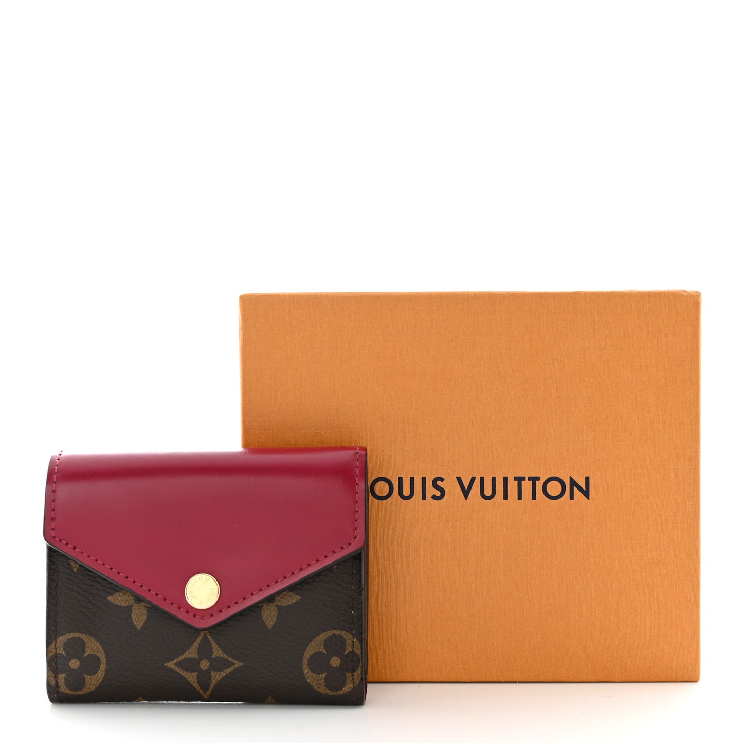 Monogram Zoe Wallet Fuchsia