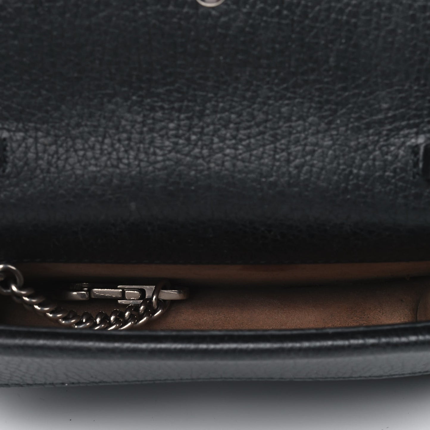 Calfskin Super Mini Dionysus Shoulder Bag Black