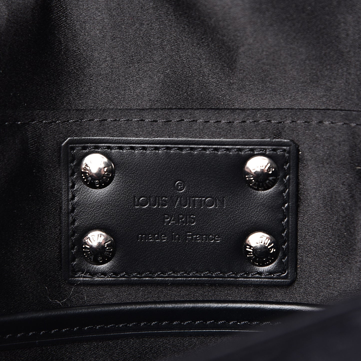Satin Mini Monogram Conte De Fees Patchwork Musette Black