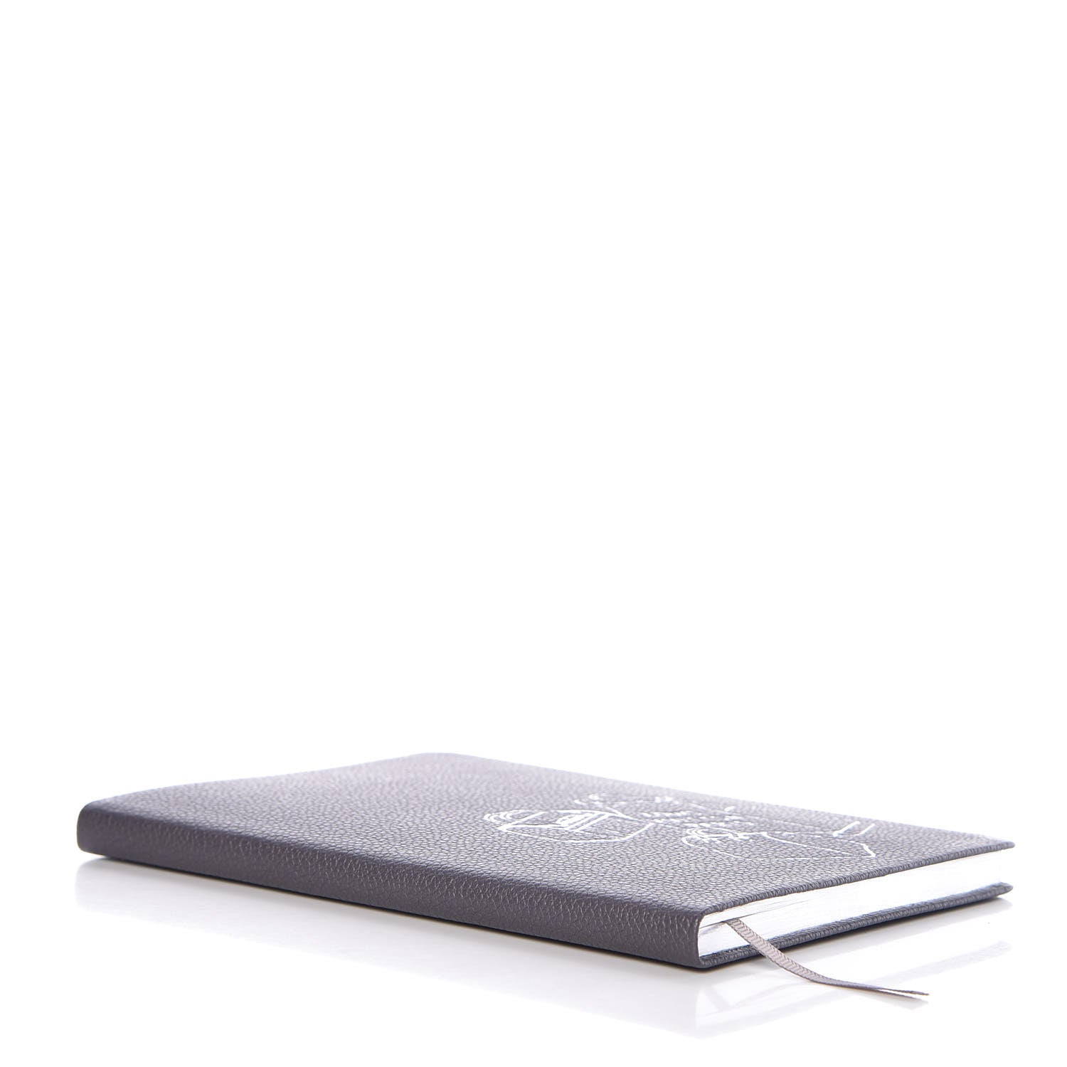 Louis Vuitton Taurillon Notebook MM Gris 4 of 7