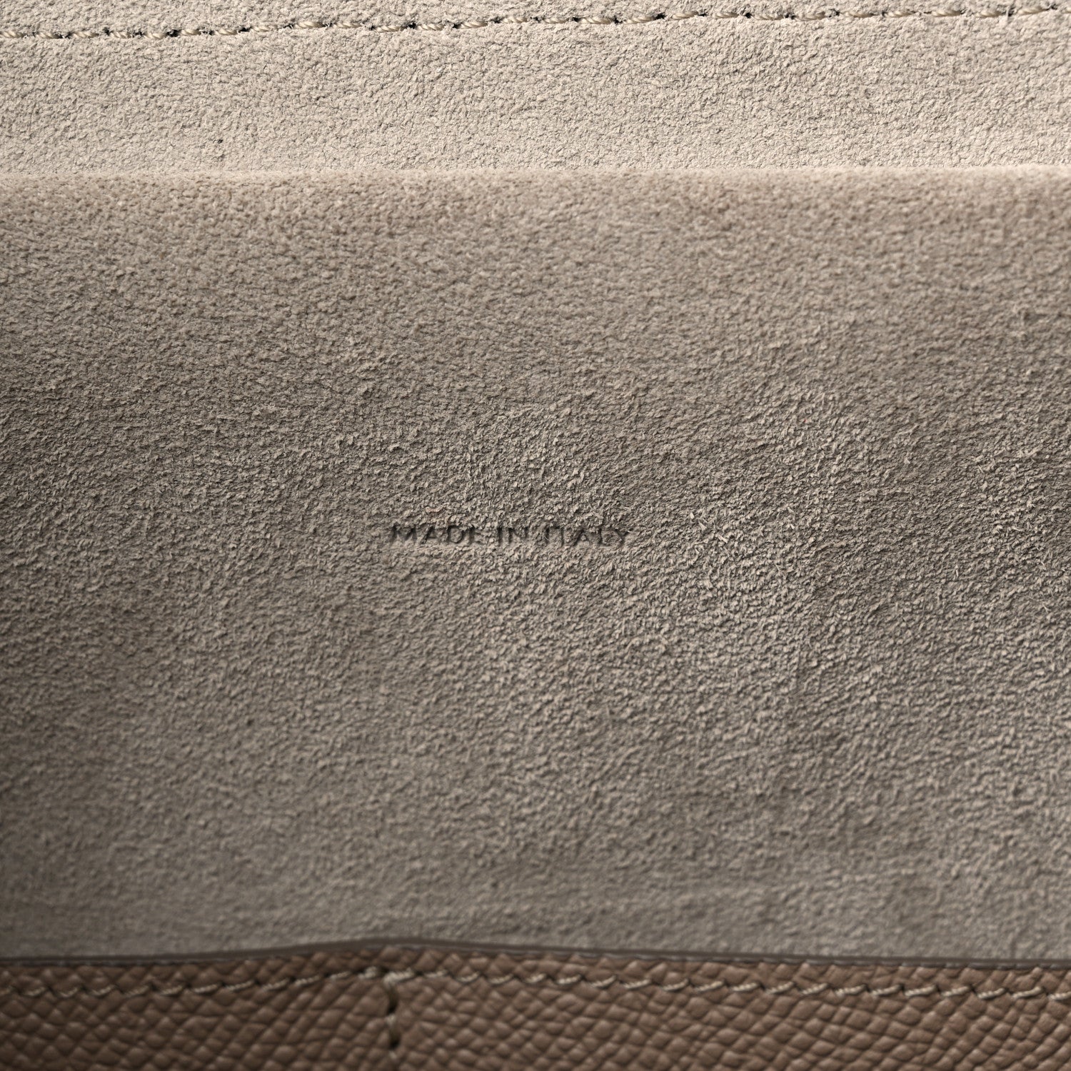 Celine Grained Calfskin Mini Belt Bag Light Taupe 7 of 15