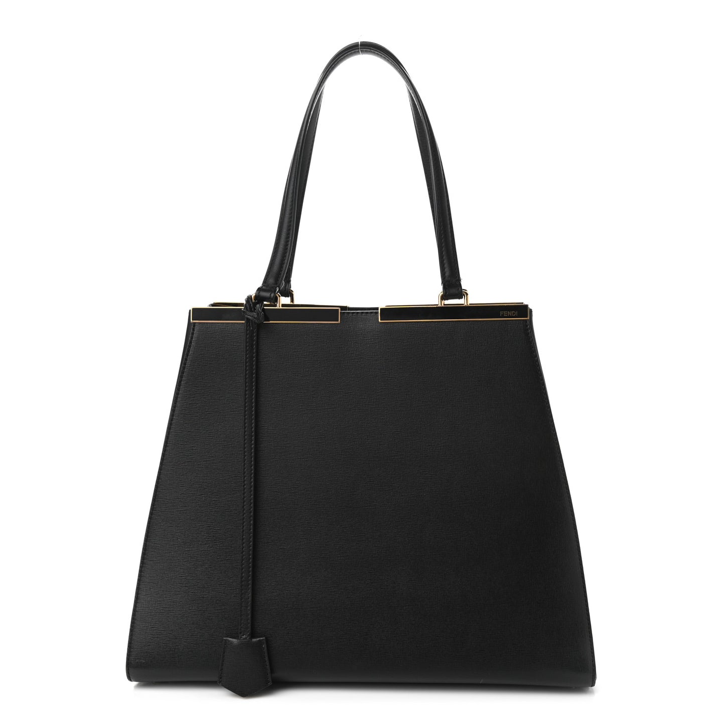 Vitello Elite Large 3Jours Tote Black