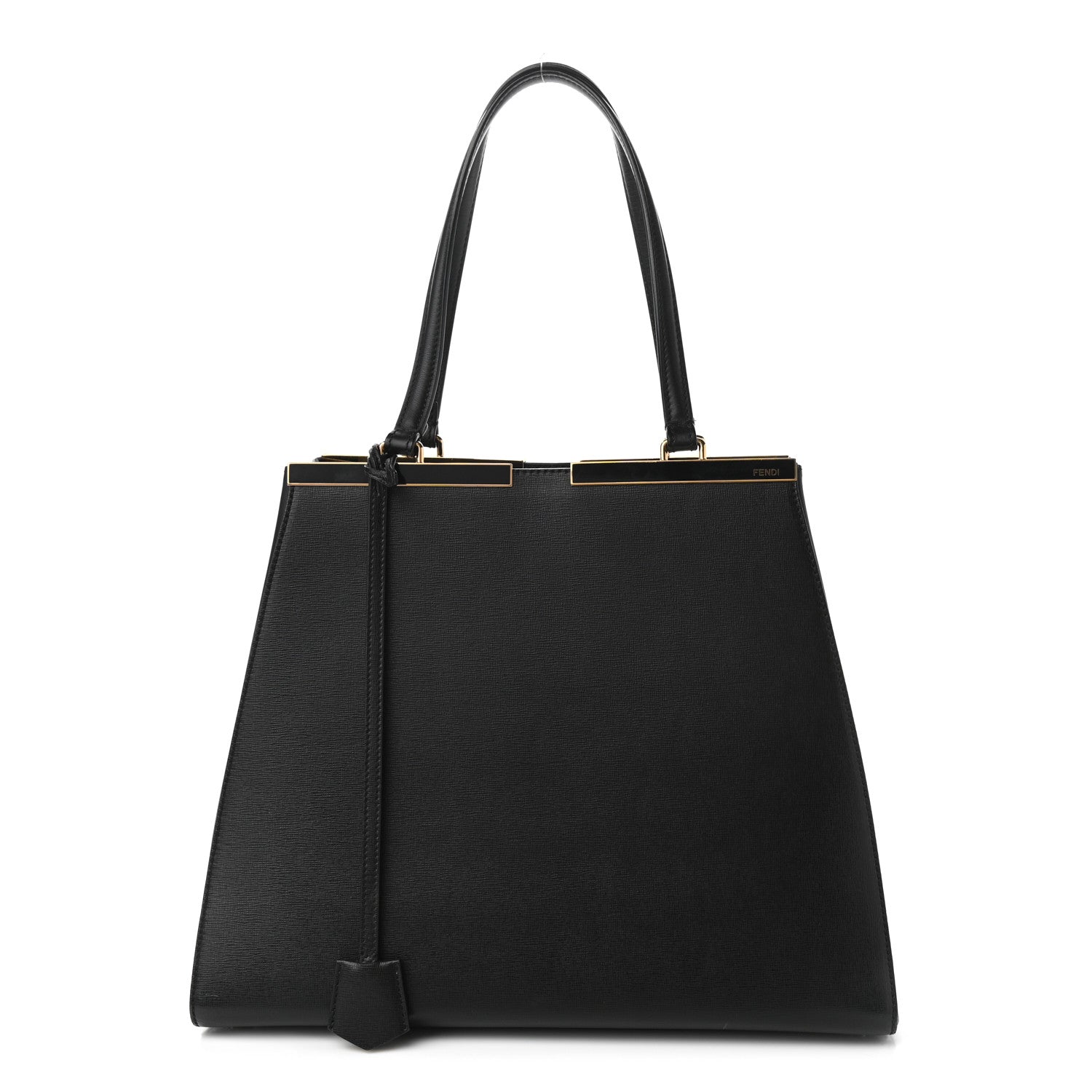 Fendi Vitello Elite Large 3Jours Tote Black 1 of 12