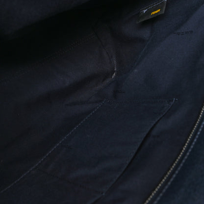 Fendi Vitello Elite Cuoio Monster Buggies Medium Roll Tote Mattone Black Multicolor Lavagna 12 of 12