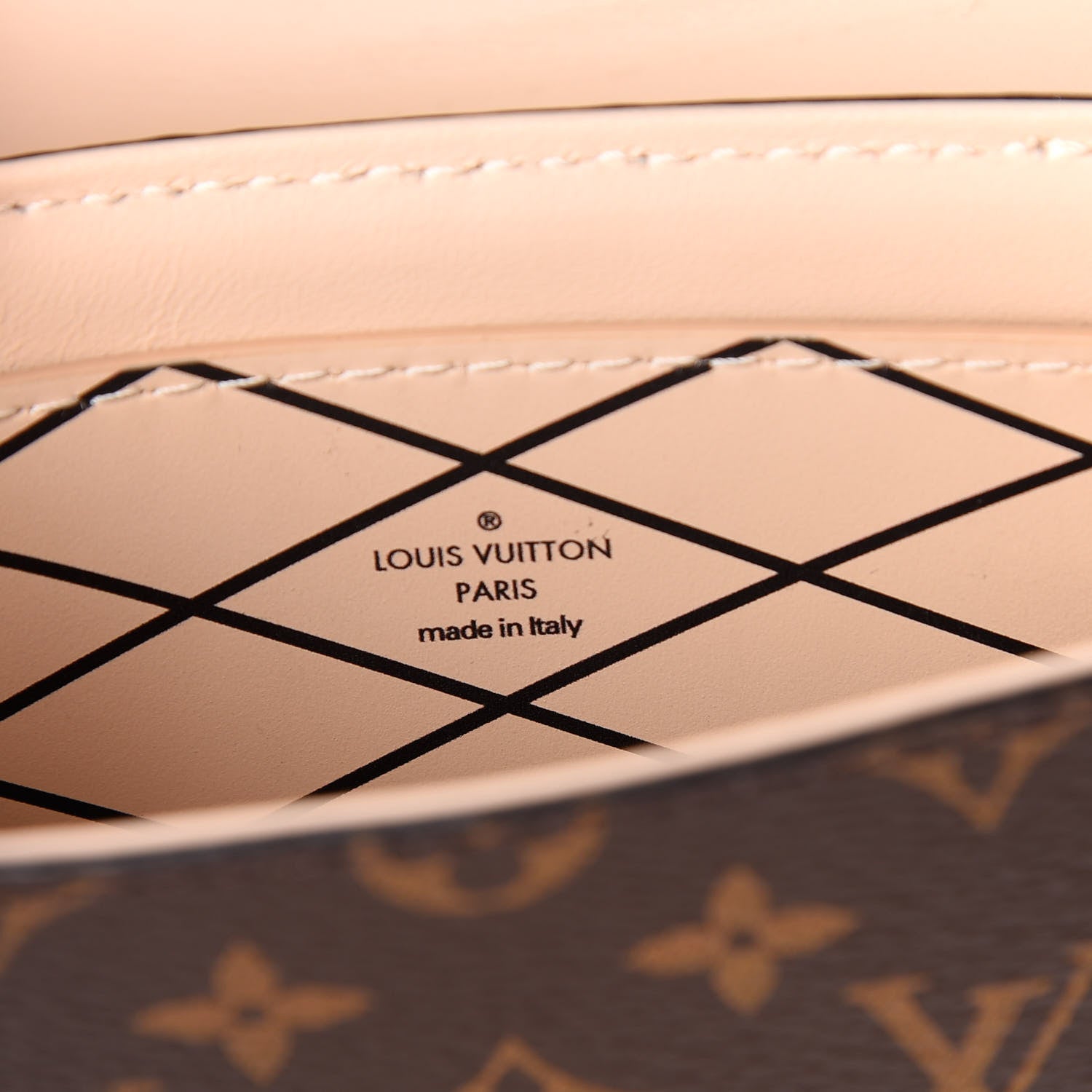 Louis Vuitton Monogram Pochette Trunk Verticale Black 6 of 9